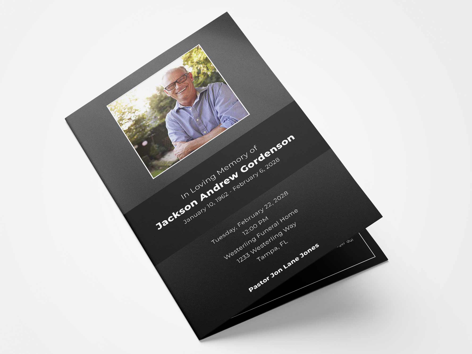 Standard Program Front Sample