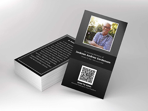 View QR Code Card Sample