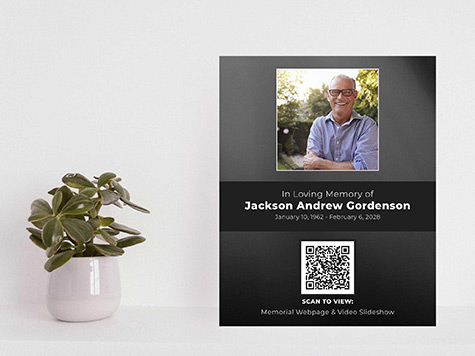 View QR Code Sign Sample