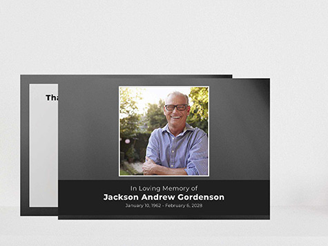 View Thank You Card Sample