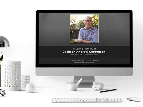 View Web Tribute Sample