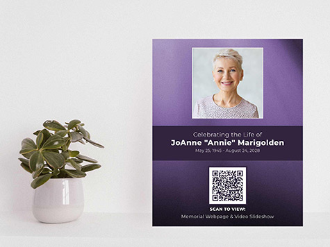 View QR Code Sign Sample