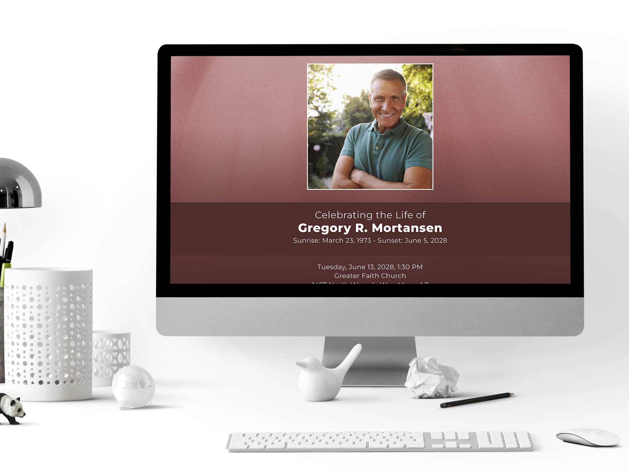 Web Tribute Sample Sample