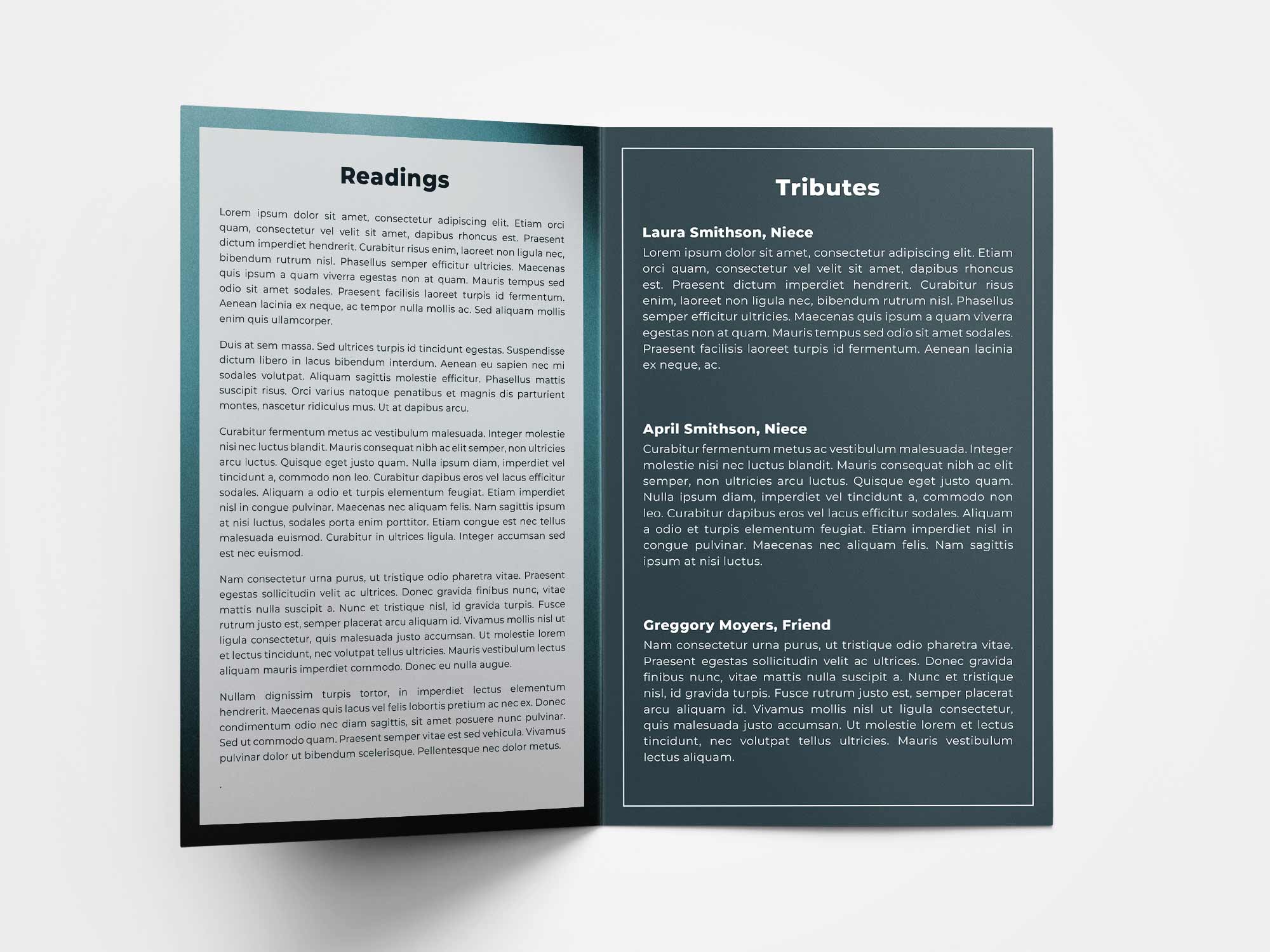 Standard Program Inside Sample