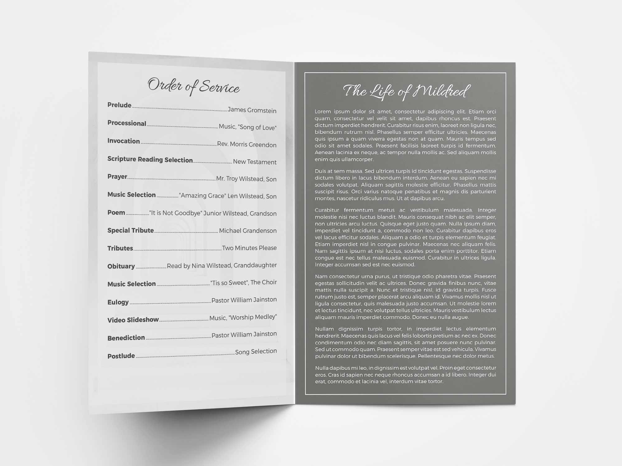 Standard Program Inside Sample