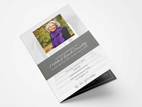 View Standard 4 Page Sample