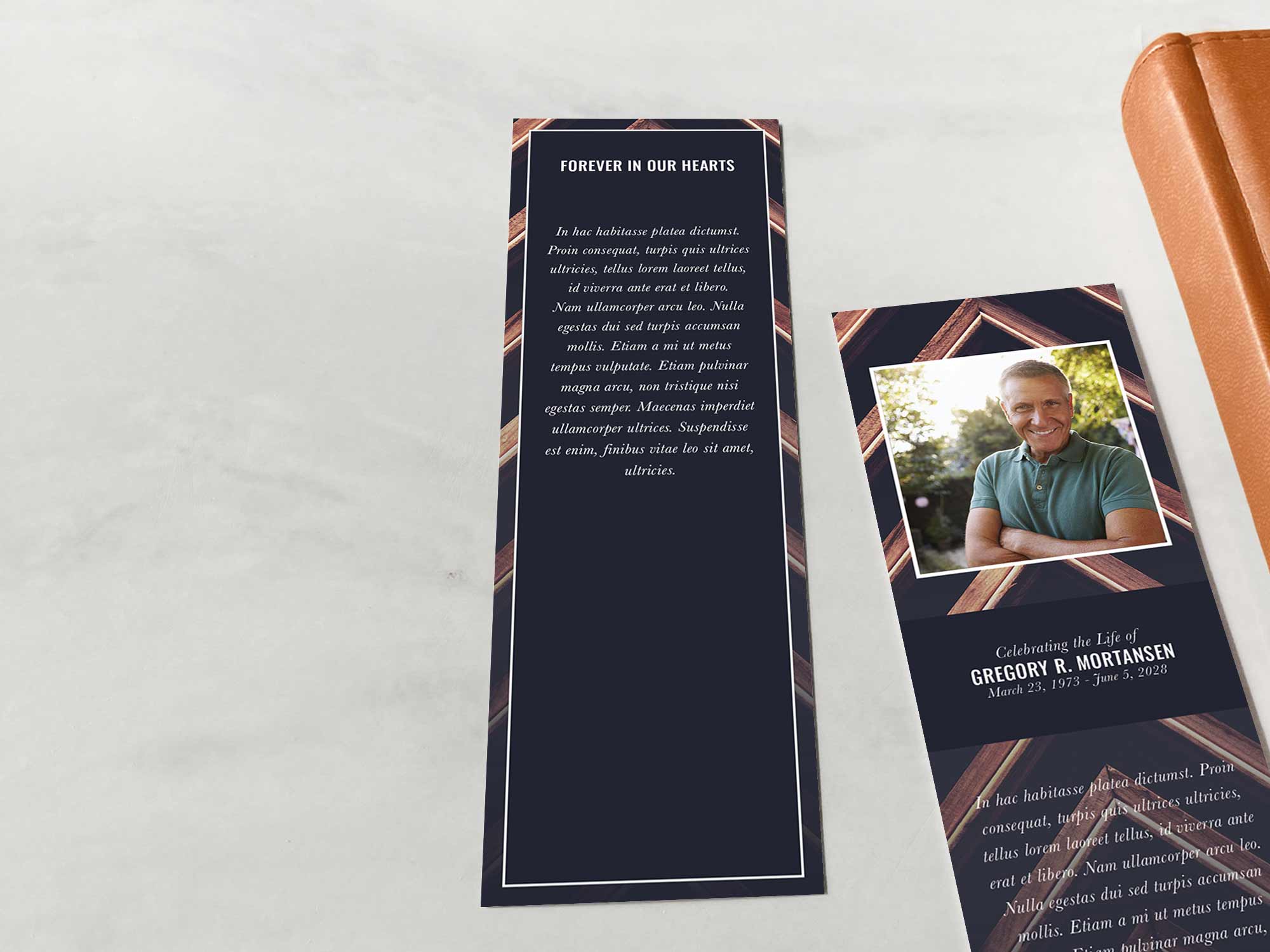 Bookmark Back Sample