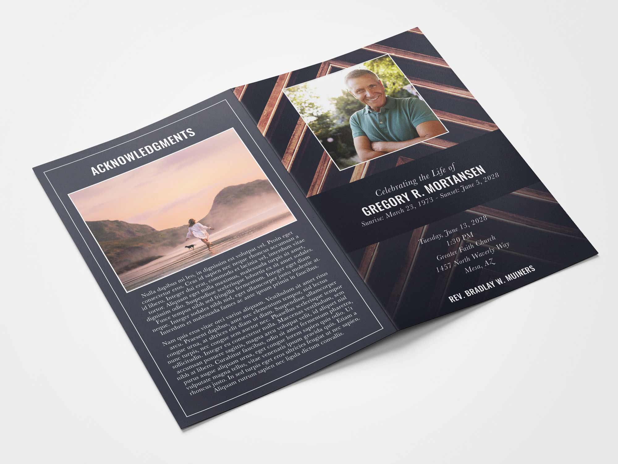 Standard Program Back Sample