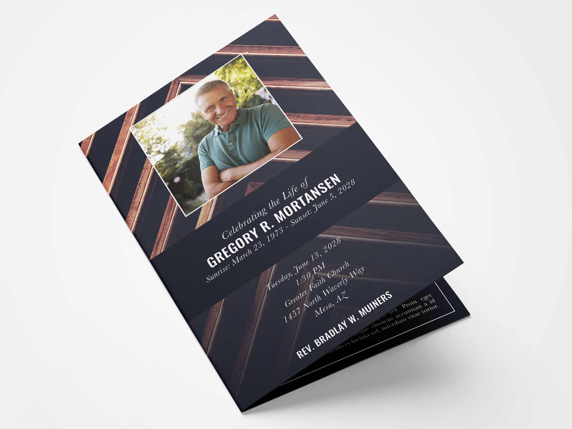 Standard Program Front Sample