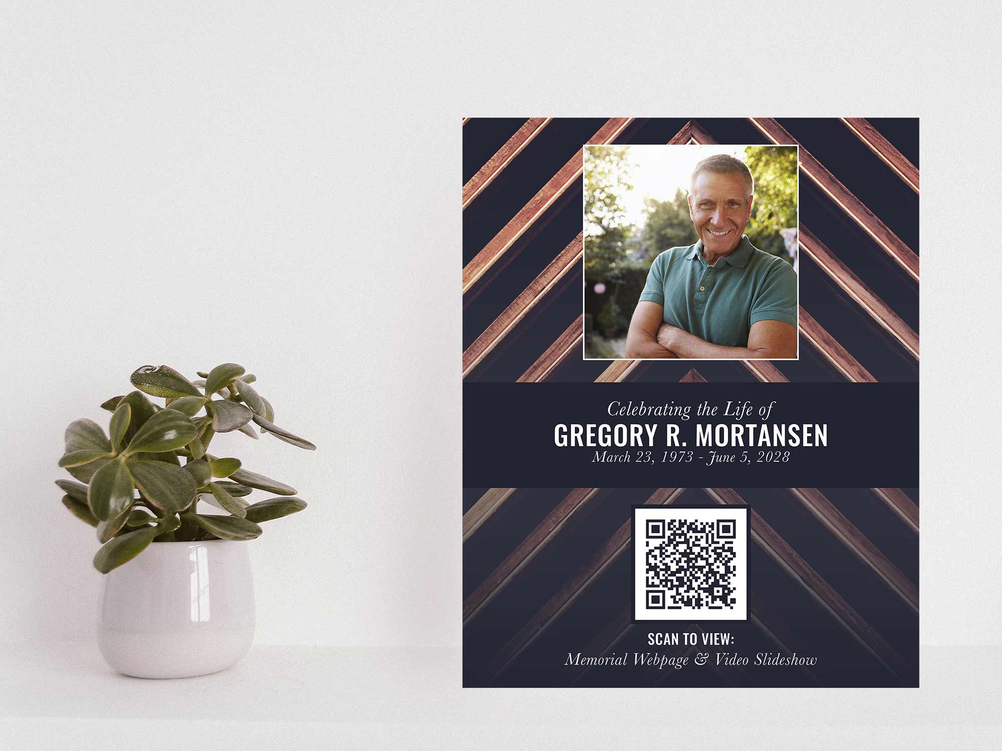 QR Table Sign Sample