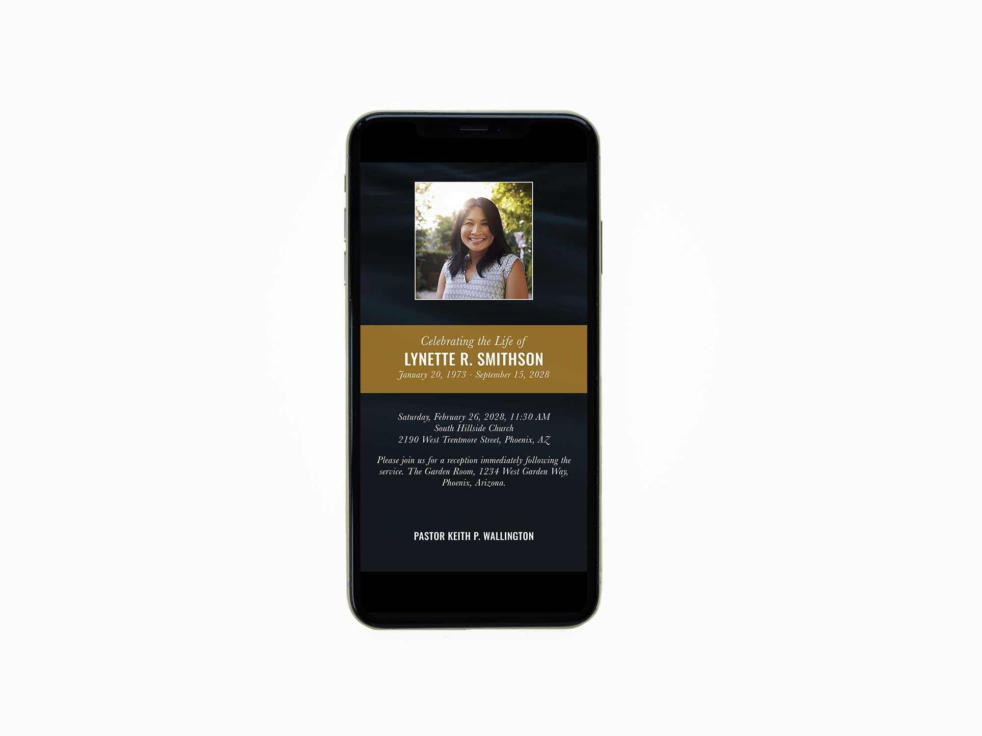 Mobile Invitation Sample Sample