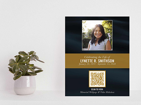 View QR Code Sign Sample