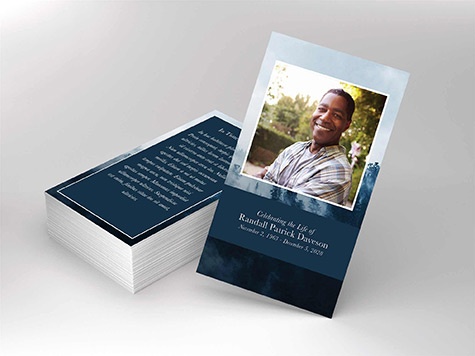 View Prayer Card Sample