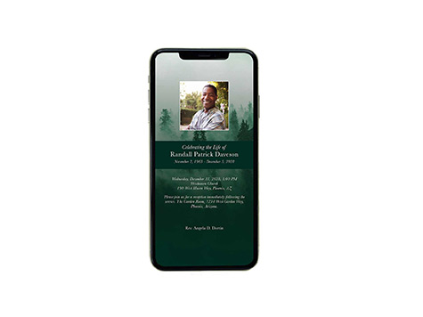 View Mobile Invitation Sample