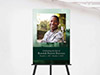 Easel Sign (On Easel)