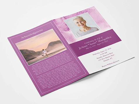 View Standard 8 Page Sample