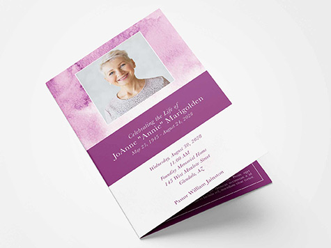 View Standard 4 Page Sample