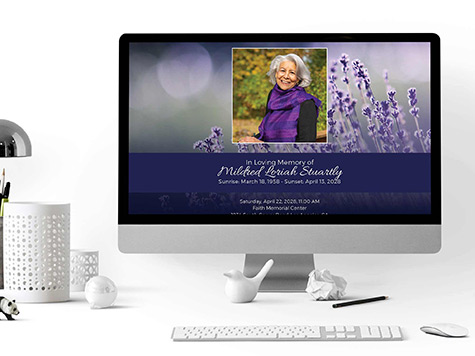 View Web Tribute Sample