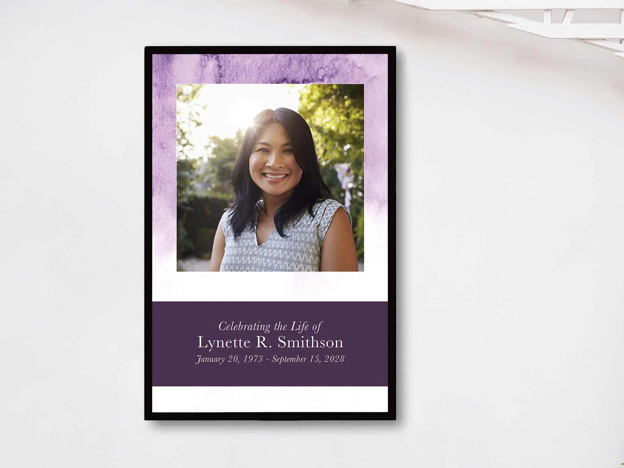 Easel Sign (In Frame)