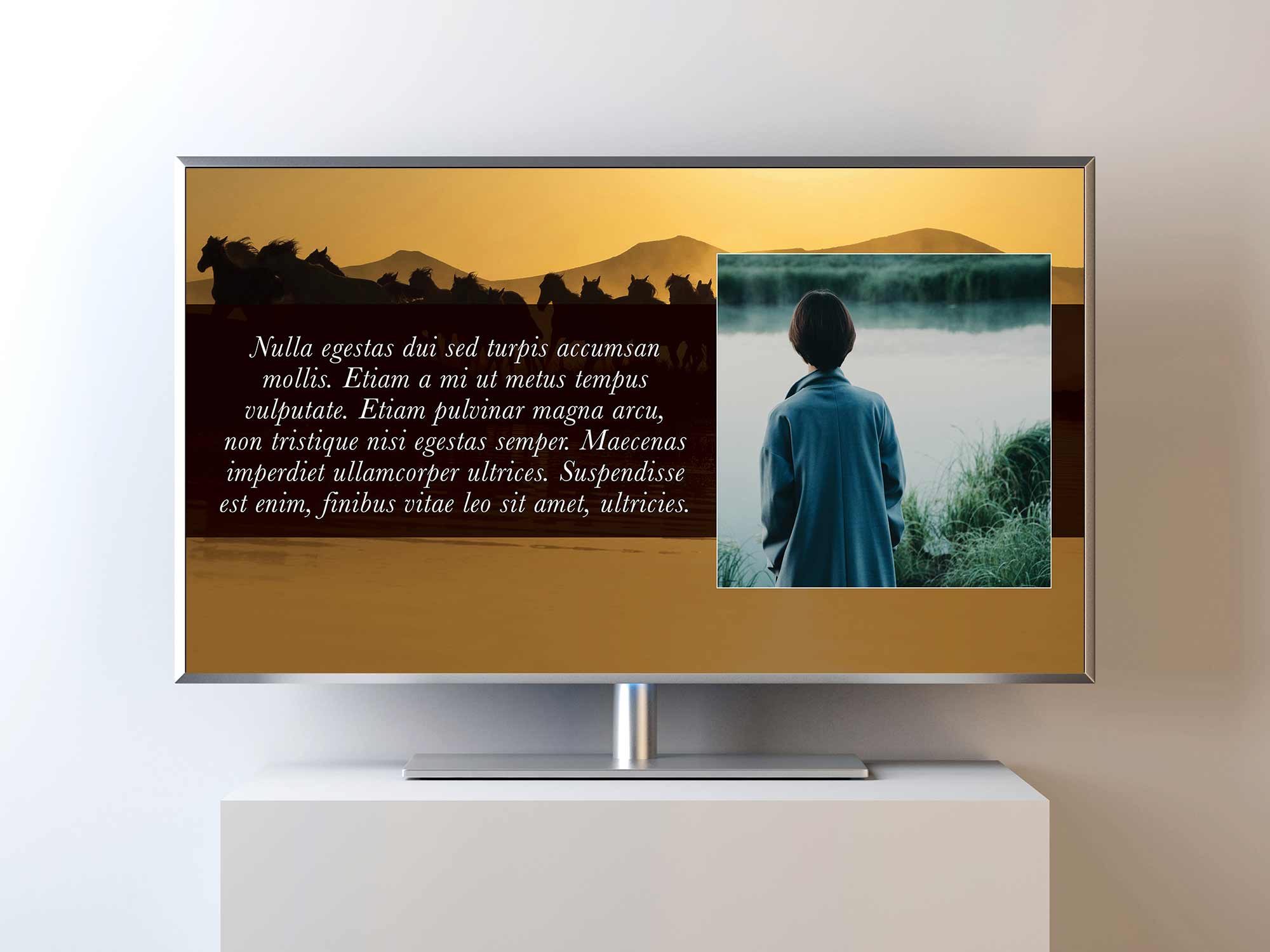 Slideshow End Sample