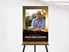 Easel Sign (On Easel)