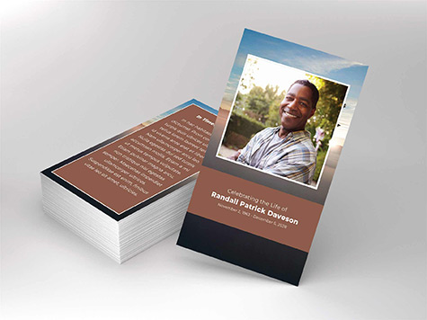 View Prayer Card Sample