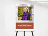 Easel Sign (On Easel)