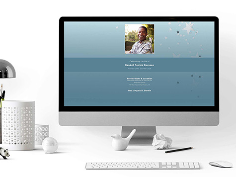 View Web Tribute Sample