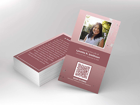View QR Code Card Sample