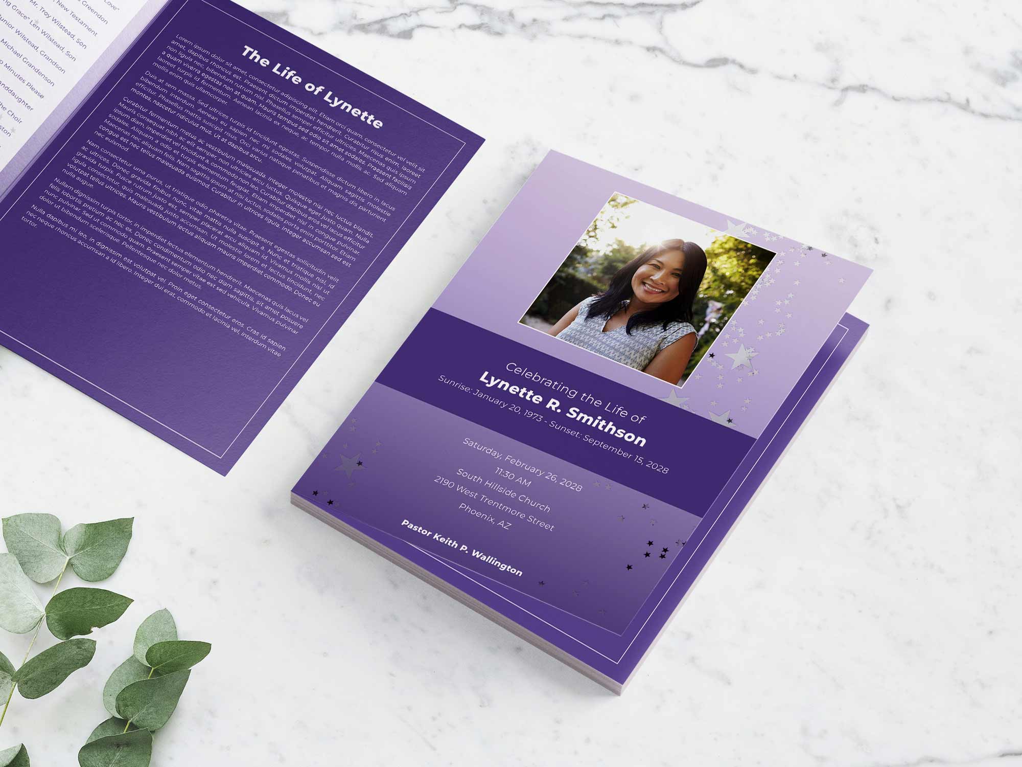 Large Program Front Sample