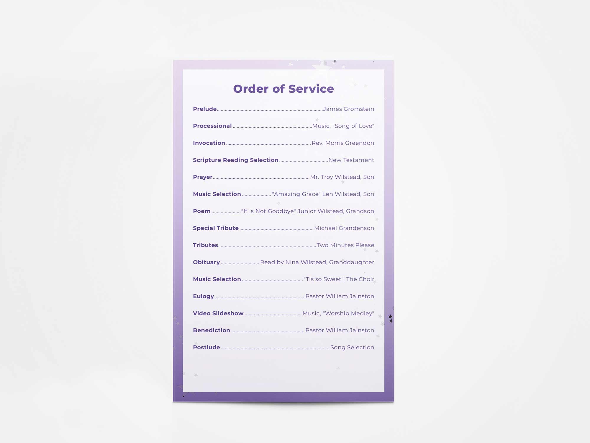 Page 2 Sample Sample