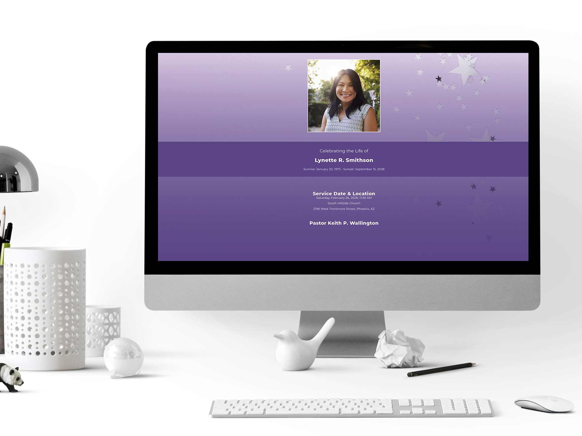 Web Tribute Sample Sample