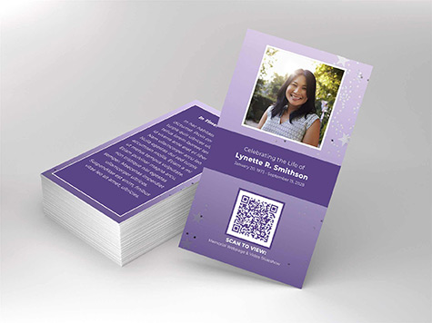 View QR Code Card Sample