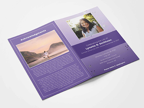 View Standard 8 Page Sample