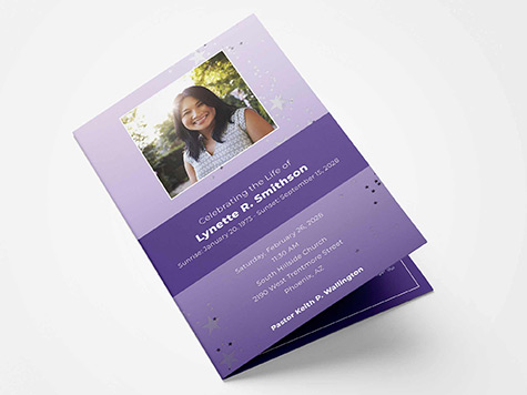 View Standard 4 Page Sample