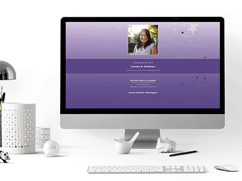 View Web Tribute Sample