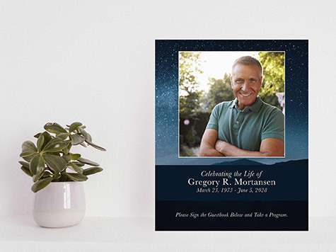 View Table Sign Sample