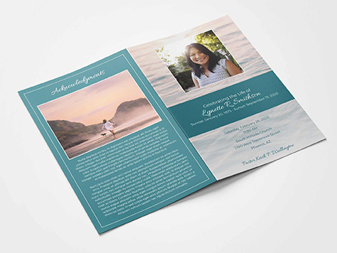 View Standard 8 Page Sample