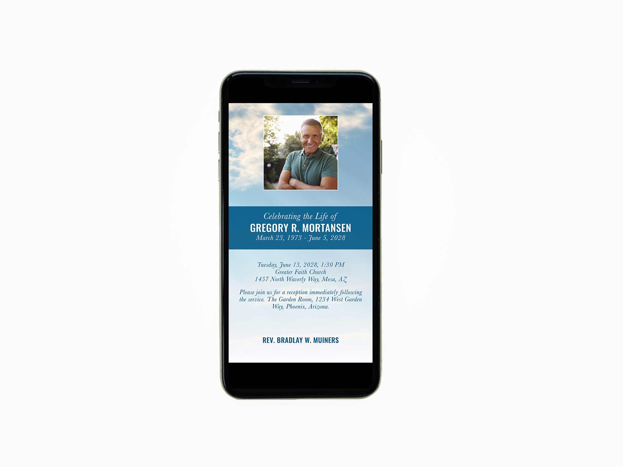 Mobile Invitation Sample Sample