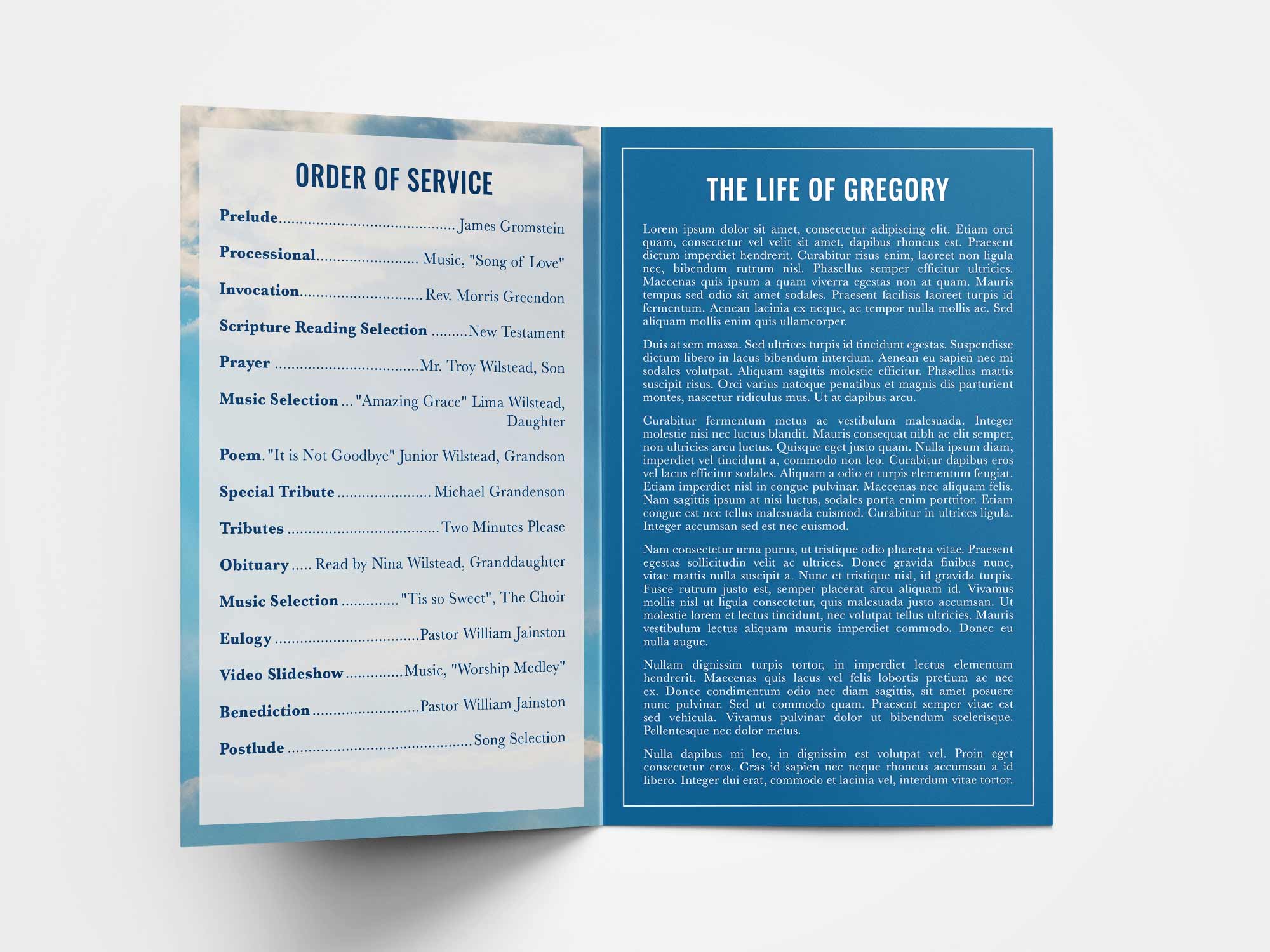 Standard Program Inside Sample