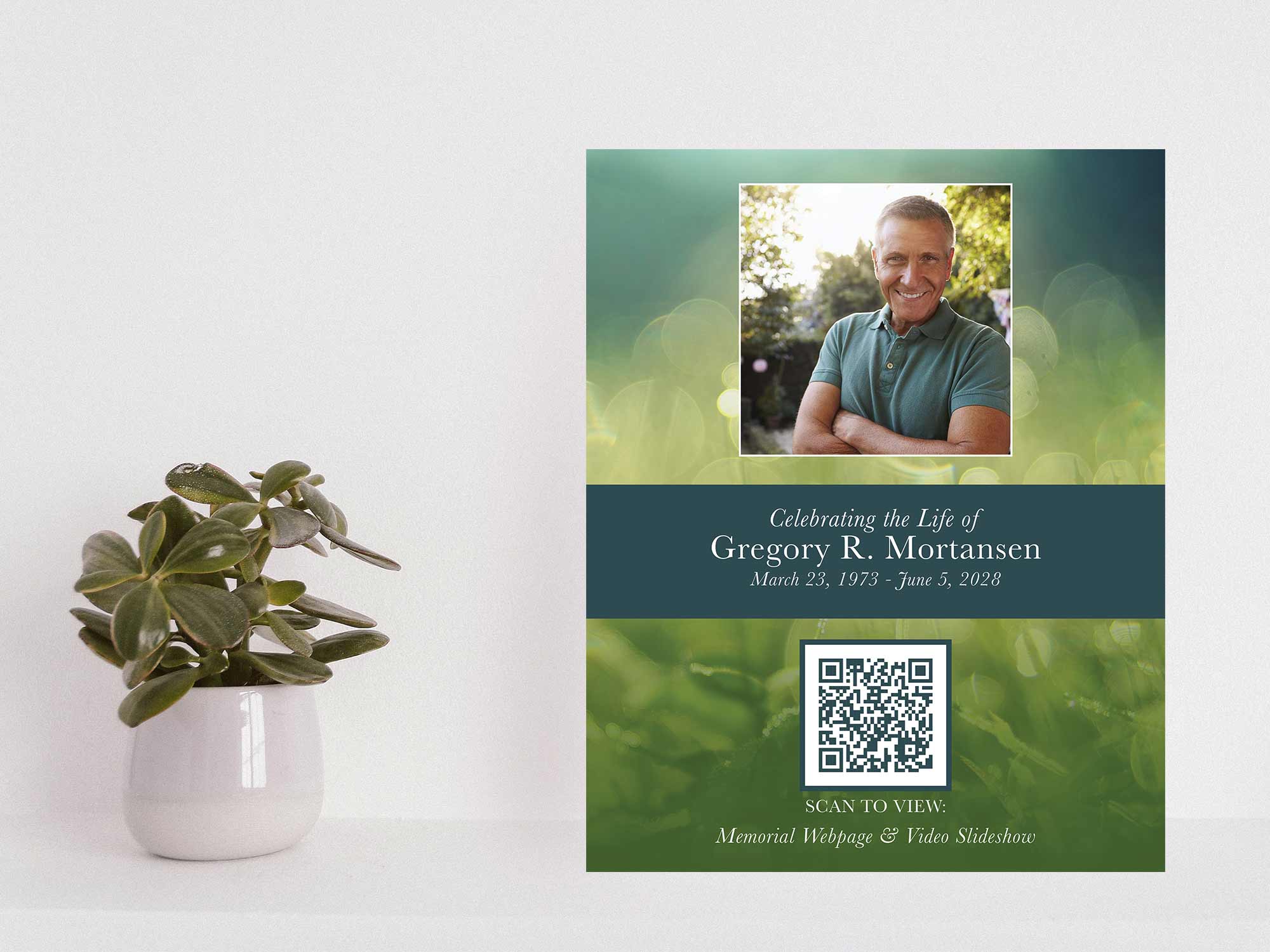 QR Table Sign Sample