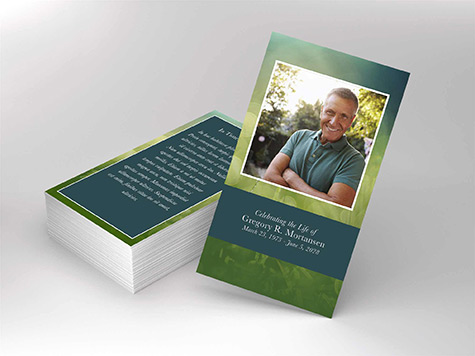 View Prayer Card Sample