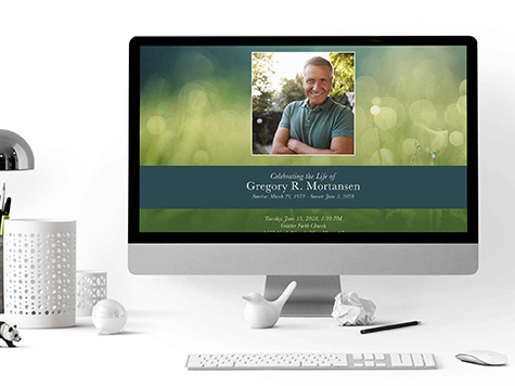 View Web Tribute Sample