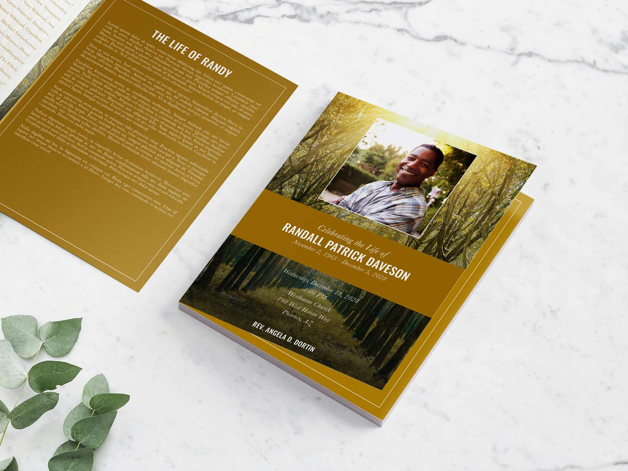 Large Program Front Sample