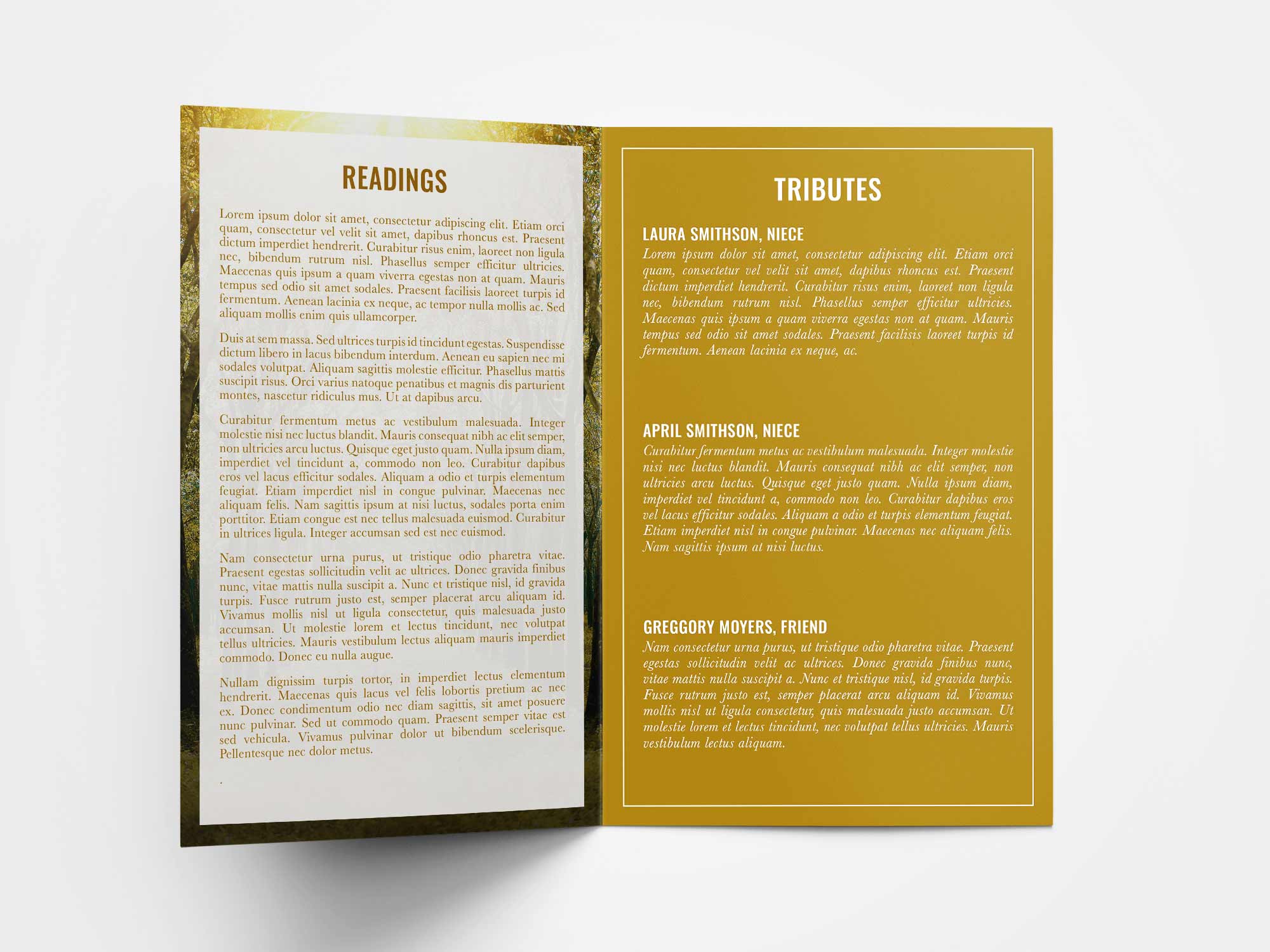 Standard Program Inside Sample