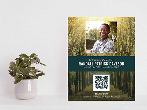 View QR Code Sign Sample