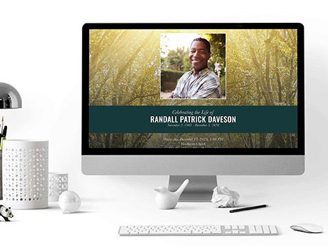 View Web Tribute Sample