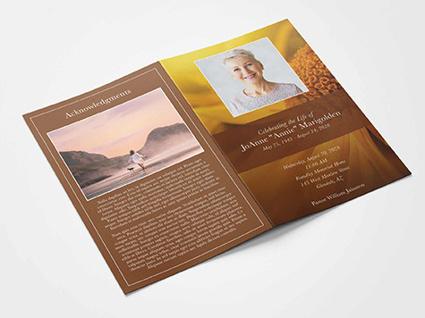 View Standard 8 Page Sample