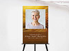 Easel Sign (On Easel)