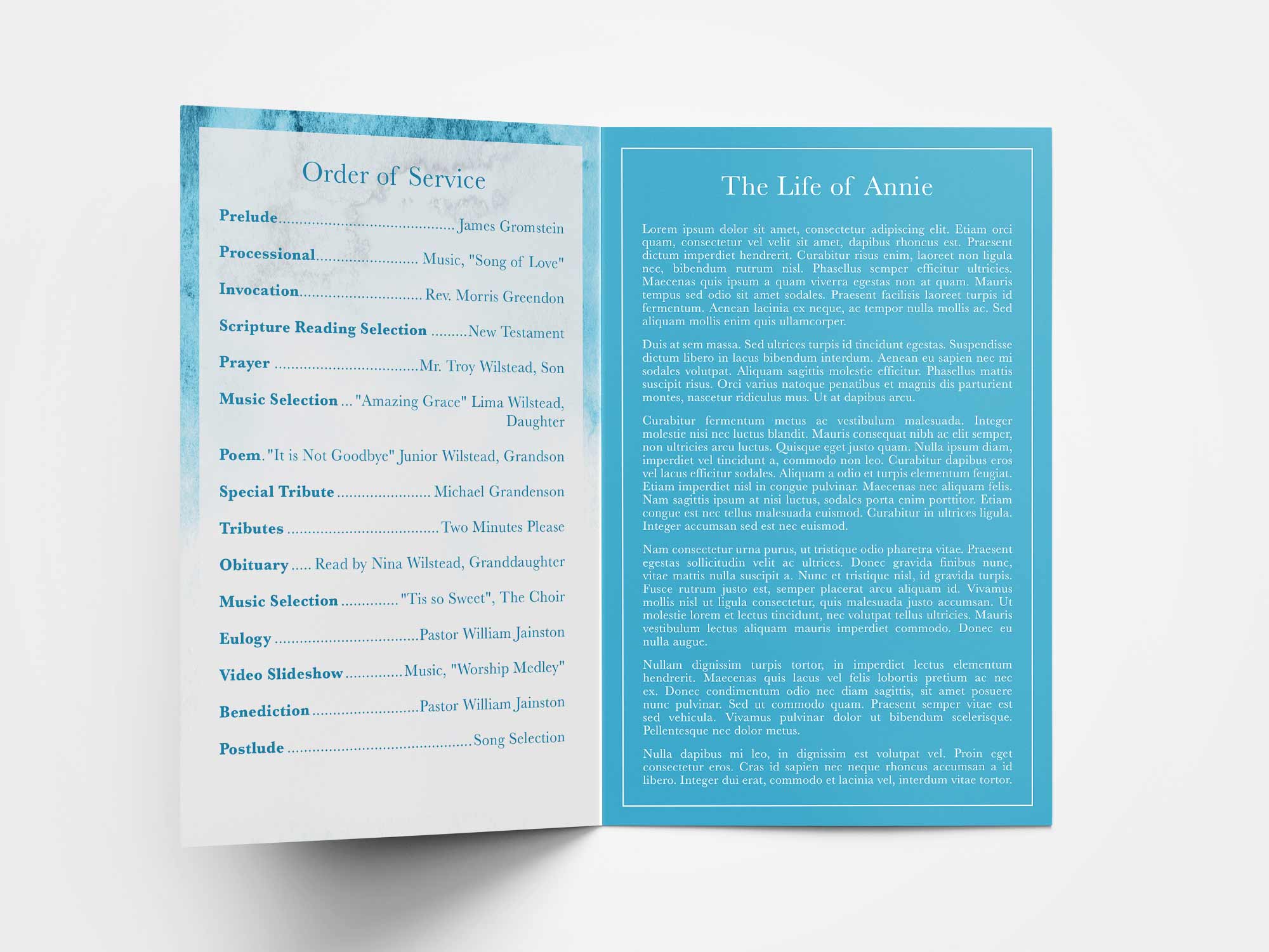 Standard Program Inside Sample